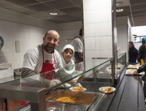 Antonio Albanese volontario in OSF